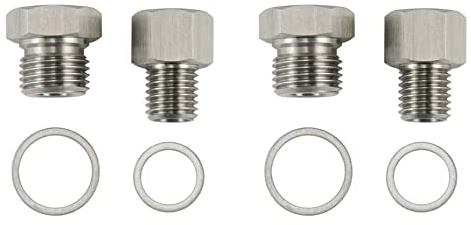 2X Praktischer Öl Druck Adapter Anschluss Swap Gauge Sensor Adapter M16X1,5 M12X1,5 1/8 Anschluss NPT-Anschlüsse