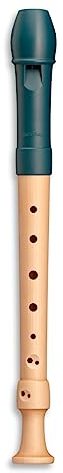 Mollenhauer 17213 Fipple Sopranblockflöte, Dege, seeblau, deutsch Dopl. - Sopran Blockflöte (Deutsch)