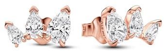 Pandora Timeless - Gioielli placcati oro rosa 14k con pietre di zirconia cubica