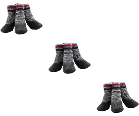 Angoily 6 Paare Sockenschuhe Haustierschuhe Haustier Schutz