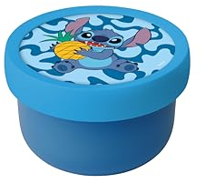 Mepal - Cajita para fruta Campus - Snack box para niños - Apto para lavavajillas y microondas - Sin BPA - 300 ml - Stitch