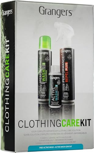 citystores® GS Clothing Care Kit Cleans Refreshes and Reproofs All Outdoor and Sports Clothing PFC-Free 6380