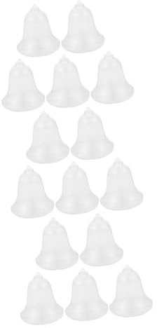 Operitacx 15stücke Transparente Füllbare Glocken Ornamente Für Weihnachten Dekoration Für Weihnachtsbaum Party Und Festliche Anlässe Hochwertige Kunststoffglocken Zum Befüllen