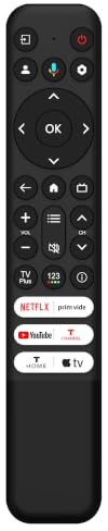 placement TCL TV Remote Control for TCL smart tv remote control 4K LCD LED TV Compatible with Q6/Q7/QM8/S3/S4 Series