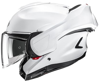 HJC, Modularer Motorradhelm F100 UNI Pearl White, XL