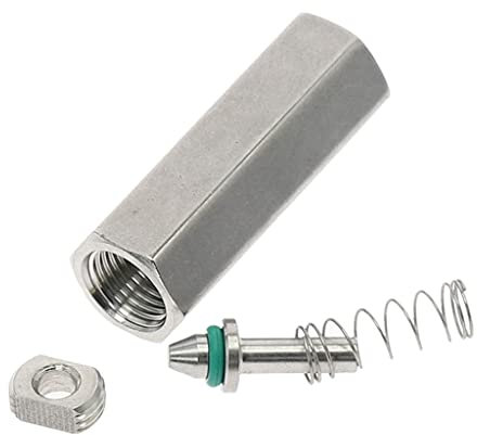XXHNBF Connecteur de tuyau en acier inoxydable 304 - Clapets anti-retour unidirectionnels - Port complet - Valve d'eau à pression femelle BSP de 0,6 cm - 3/8 - 1/2 - 3/4 BSP (3/8)
