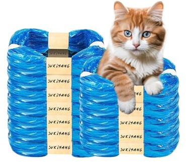 Pack of 12 refill cassettes for cat litter disposal bucket, refill cassette made of 7-layer EVOH material, refill belt for nappy bins, compatible with Litter Genie, LitterLocker Fashion, Littycat