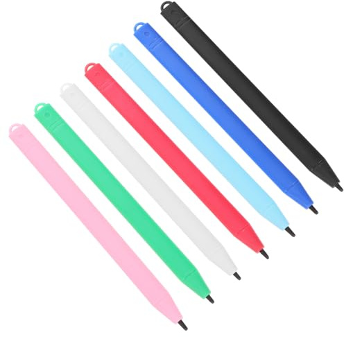 ROMISBABA 7 pièces Stylet Tactile Couleurs pour Tablette Écriture LCD sans Charge Stylo Léger Portable pour Écriture et Dessin sur Écrans Tactiles