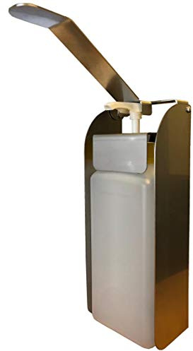 Handdesinfektionsspender Desinfektionsspender 1 Liter aus Edelstahl Spender Nachfüllbar