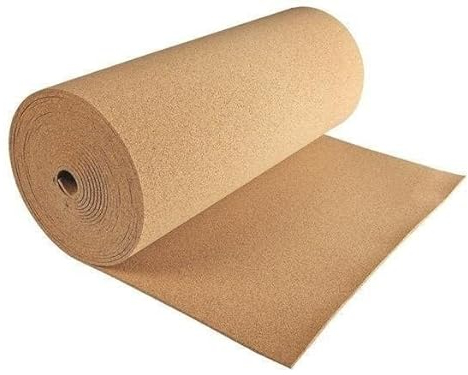 Kurk24 - Rollenkork - Trittschalldämmung - Korkrolle, Isoliertapete, Dämmtapete, Korkmatten, Korkwand, Korkboden - Stärke: 10 mm - Breite: 1 m - Länge: 10 m