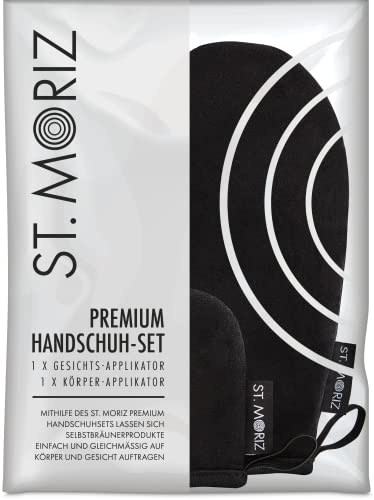 St. Moriz Applikator Premium Handschuh Set Gesicht und Körper 1 Set