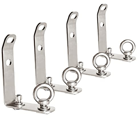 Su ying Load Stops Replacement T-Slot Truck Cross Bar (4 Pack) 304 Stainless Steel Material Quality for Ladder Firewood Skis Snowboard Kayak Rooftop Racks roof Rack Accessories