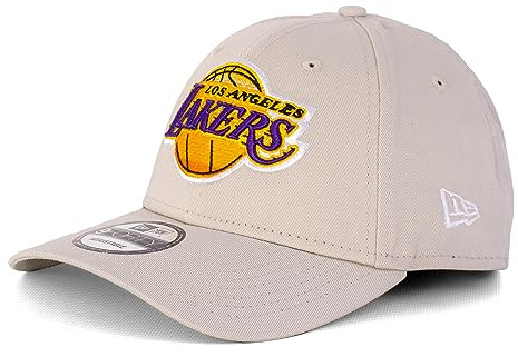 New Era Baseball Cap Mütze Kappe - Limiterte Designs - MLB NFL NBA - Yankees Lakers Bulls Dodgers Raiders Chiefs Sox (Los Angeles Lakers - Stone)