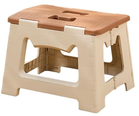 Sgabello pieghevole – Sgabello pieghevole portatile, sedia da bancarella in plastica, treno pieghevole all'aperto portatile pesca piccola panca 33 cm – può sopportare 136 kg.