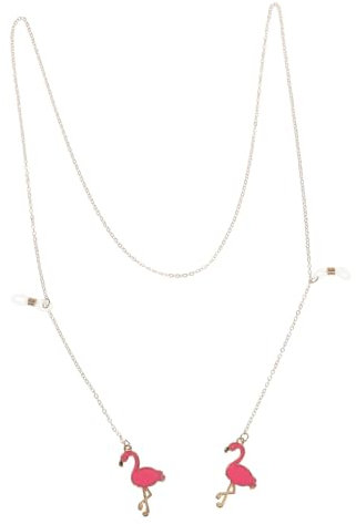 VALICLUD 3stücke Flamingo Brillenband Verstellbare Anti-rutsch Brillenkette Für Partys Langlebig Und Modisch Für Sonnenbrillen Und Brillen Dekorativ Und Funktional Perfektes Accessoire
