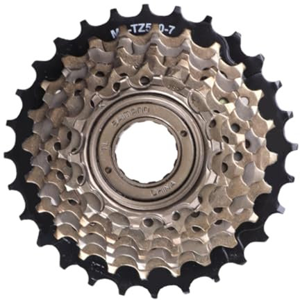 Teksome Kettenritzel – 6/7-Gang-Geschwindigkeits-Radritzel, Aluminiumlegierung, Multi-Speed-Fahrrad-Reifen-Kettenrad für festen Gang