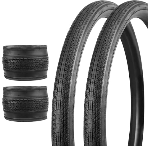 MEGHNA 700C Road Bike Tyre Bicycle Tire 700x28c 700x32c 700x35c Road Bike Replacement Tyres for Electric, Road, Mountain, MTB, and Hybrid Bikes (2 Tires, 700x35c)