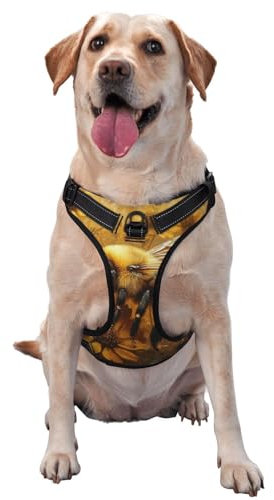 Hundegeschirr Nectar - mit reflektierenden Streifen und Schnellspanner versehen - geeignet für alle Hundetypen