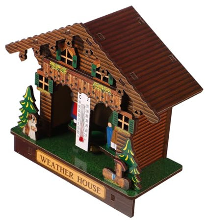 TOYANDONA Multifunktionale Wand-wetterstation Mit Barometer Thermometer Und Hygrometer Präzises Feuchtemessgerät Für Innen Außenbereiche Stilvolles Design Für Zuhause Büro Und Sauna Langlebi