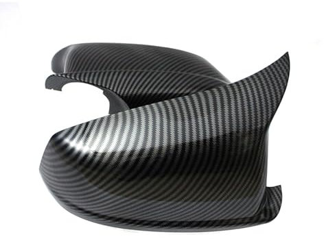 Auto-Rückspiegelgehäuse-Spiegelkappe Für BMW 5 Series F10 F11 2010-2013 Auto-Rückspiegelabdeckung Seitenflügel schützen Rahmenabdeckungen Carbonfaser-Stil Zierschale(Carbon Fiber Look)