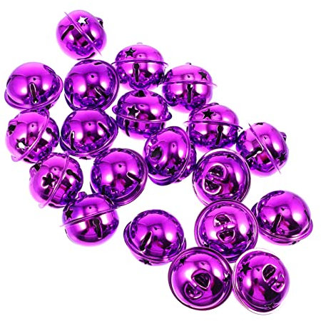 MAGICLULU 20stücke Kleine Glocken Decor Weihnachten Baum Kleine Glocken Ornamente DIY Für Feste Und Feiern Aus Hochwertigem Material Langlebig Und Leicht Zum Aufhängen in Laden Geschäft Gart