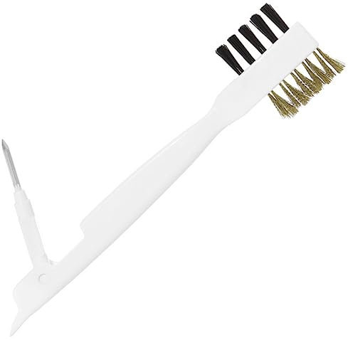 SHERCHPRY Cleaning Brush for Gas Stove and Cooktop Stiff Bristle Scrub Brush Multipurpose for Stove Cleaner and Bathroom Use
