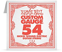 Ernie Ball Nickel Wound Singles (.050-.058).054w