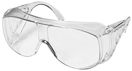 Uvex 9161014 Schutzbrille - Überbrille für Labor & Arbeit