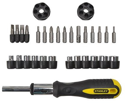 Stanley Tools Ratchet Screwdriver Set 29pc