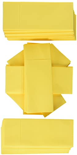 Alvotex 50 Cutlery Napkins, Cutlery Pockets, Fabric-Like, Disposable Napkins, CA32 x 40, Yellow, 32 x 40 cm