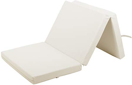 Gutekissen® Weichbodenmatte Gymnastikmatte Turnmatte Fitnessmatte Faltmatratze 3 EKO MAT (195x85x5, Weiß)