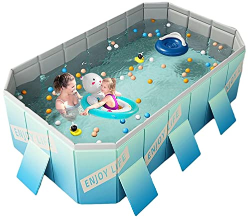 Faltbarer Hundepool, faltbare Badewanne für Haustiere, Sommerpool aus rutschfestem PVC mit Halterung, dreieckige Halterung für Katzen für Kinder im Freien, Bam Pool