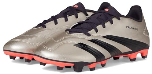 Adidas Unisex Club Flexible Ground, Platin Metallic/Aurora Black/Turbo, 13