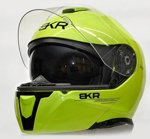 CASCO MODULARE BKR XPLORER GIALLO FLUO 57/58 TAGLIA M