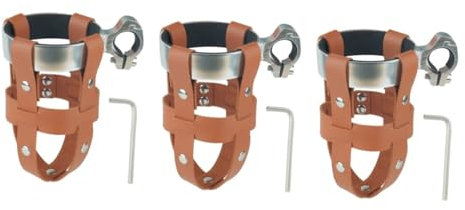 VANZACK 3 Sets Leder Flaschenhalter Fahrrad Becherhalter Fahrrad Getränkeflaschenhalter Fahrradzubehör Wasserflaschenhalter Für Fahrrad Fahrrad Flaschenhalter Fahrradteil
