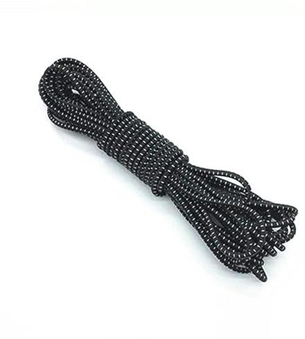 Cuerda elástica,cuerda elástica, 2 piezas 100 cm 3 mm Cordón elástico de goma redondo ecológico Bandas elásticas elásticas Cuerda Joyería Pulseras Fabricación de etiquetas de prendas DIY Craft-T, 3 mm