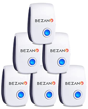6 Packs Ultrasonic Mouse Repeller - Mice Repellent - Rodent Repellers Plug In - Electronic Insect Repellents - Mosquito Repellent - Home Pest Control - Spider Deterrent for Your House