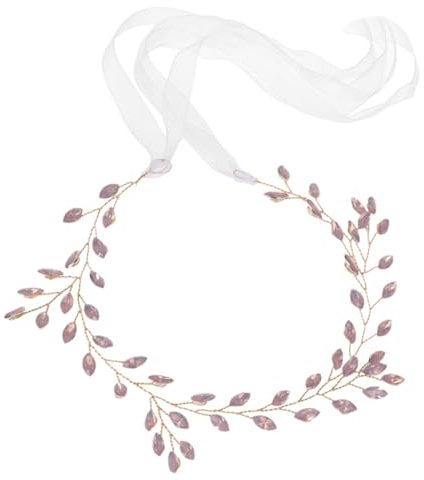 BELLIFFY Braut Haarband Mit Strass Eleganter Kopfschmuck Für Hochzeiten Feminine Haaraccessoires Für Braut Und Feierlichkeiten Und Einzigartige Gestaltung