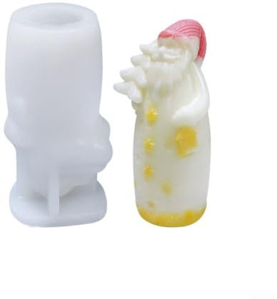 Innovative Weihnachtsmann-Kerze zur Verbesserung Ihres kreativen Bastelerlebnisses
