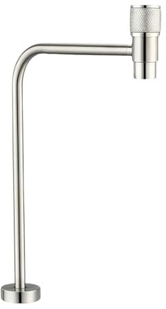 Drinking Water Tap,Large Water Volume Lead-Free Water Filter Tap, Brushed Nickel SUS304 Stainless Steel RO Faucet for Kitchen Bar Sink