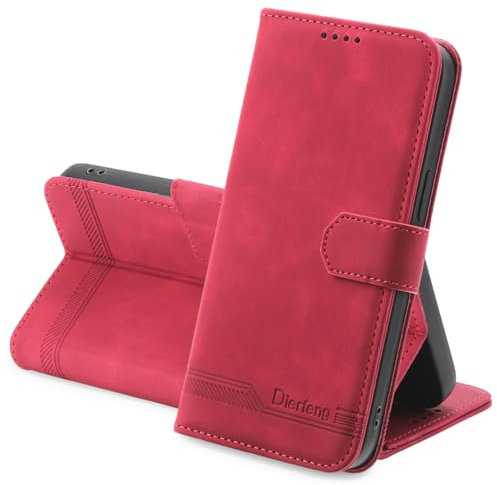 BaiFu Funda para Motorola Moto E20/E30/E40, Funda de Cuero PU para Motorola Moto E20/E30/E40, Billetera con Ranuras para Tarjetas + Soporte Horizontal-11