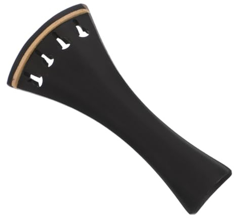 Yardwe Accesorios para Violín Cordal de Madera Tablero de Cuerdas para Violín Suministros para Instrumentos Usado Conciertos y Prácticas