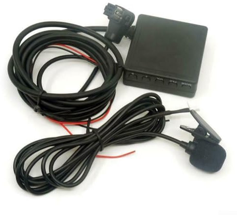 ZiStarlilife For Pioneer IP-BUS Car Stereo BT 5.0 Module Adapter, With Hands-Free Calling AUX Cable Music Player Support TF Card USB Interface 150CM Cable