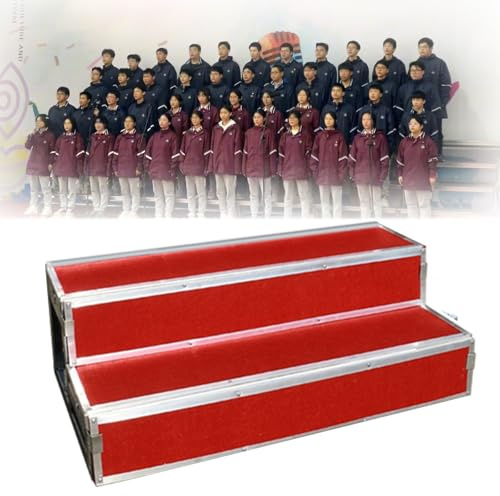 Gradini prefabbricati resistenti per scale per uso esterno ed interno, costruzione durevole in legno e metallo per patii, ponti e garage