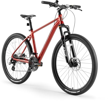 ROCKBROS MT·200 Vélo VTT 27,5 Pouces, Cadre en Aluminium avec Freins à Disque, 24 Vitesses Altus M310, Tailles 16/18/21 Pouces, Vélo de Montagne Homme Femme