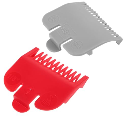 TOYZFRIENDY Professionelle Haarschneide Aufsätze mit Gleichmäßigen Haarschnitten aus Kunststoff 2 Stück Zuverlässige Trimmer Zubehör für Heim und Profi Einsatz