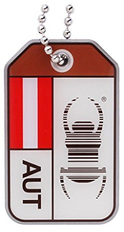 geo-Versand Geocaching Travel Bug® Origins- Österrike Tyskland Coin TB