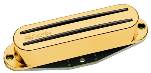 DiMarzio DP 181G Fast Track 1 Humbucker E-Gitarrentonabnehmer, Gold Cover