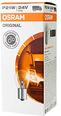 10x Osram Glühbirnen Original 24v 21w Ba15s Blinker Bremslichrücklicht