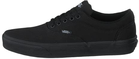 Vans Doheny Herren Sneaker, Canvas Black Black, 50 EU